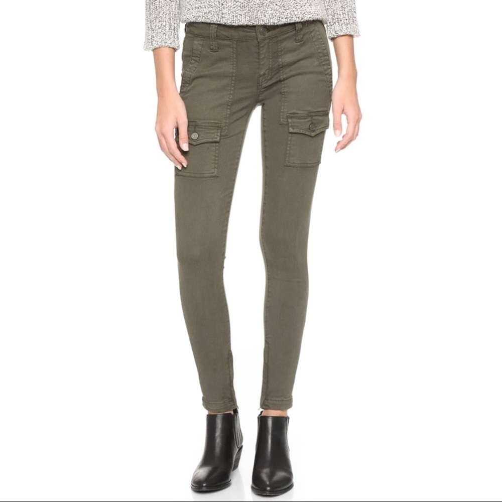 JOIE SO-REAL SKINNY JEANS, COLOR:Fatigue